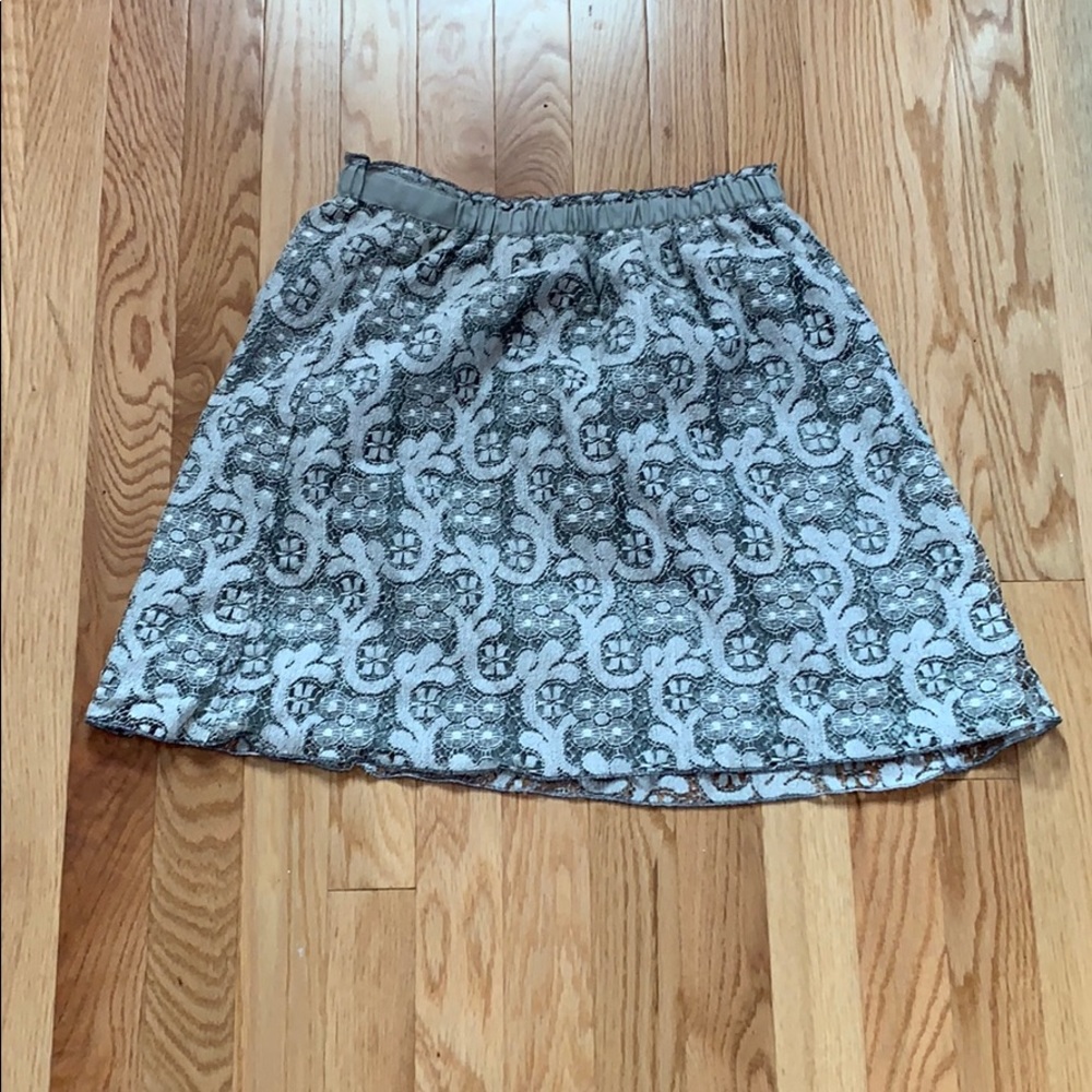 Jcrew lace skirt